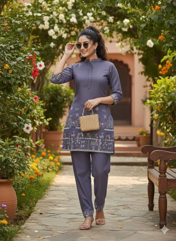 trendy kurta set for women